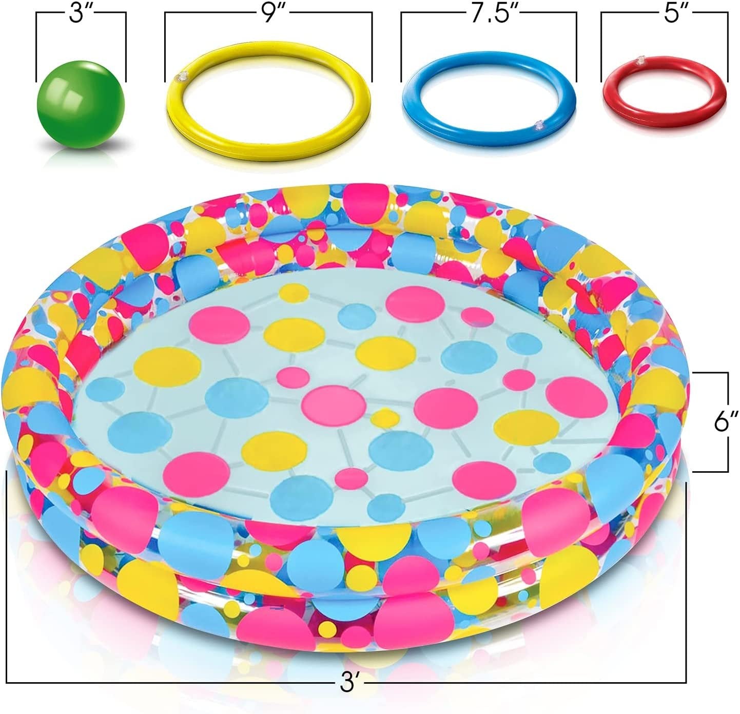 Carnival Ring Toss X Shaped Board Game 5 Rings Sets Indoor Outdoor Play for  Kids - Kotak Sales